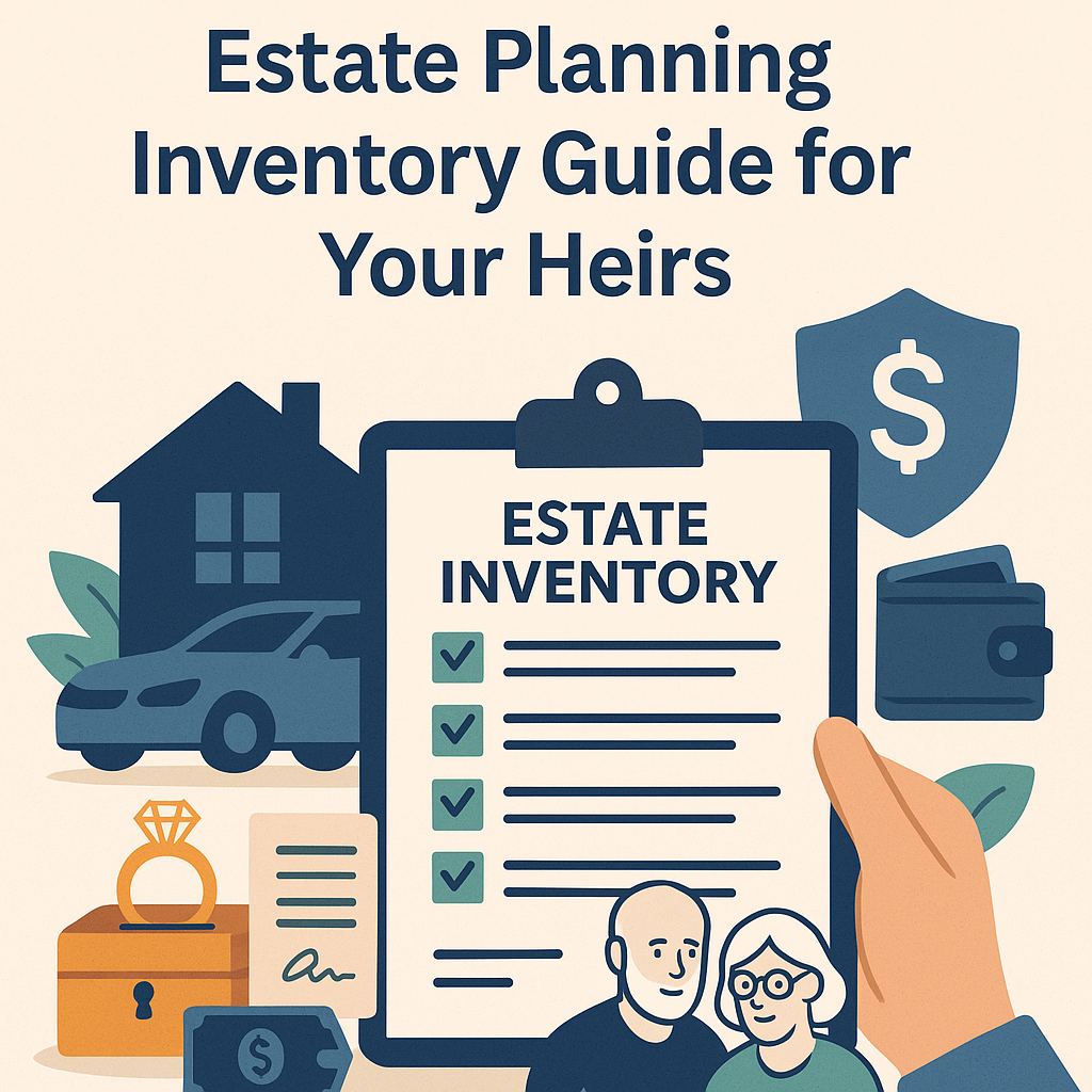 The Essential Estate Planning Inventory Guide for Your Heirs
