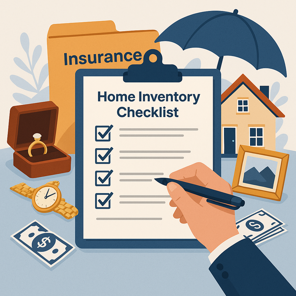 Home Inventory Checklist for Valuable Items (Insurance & Peace of Mind)